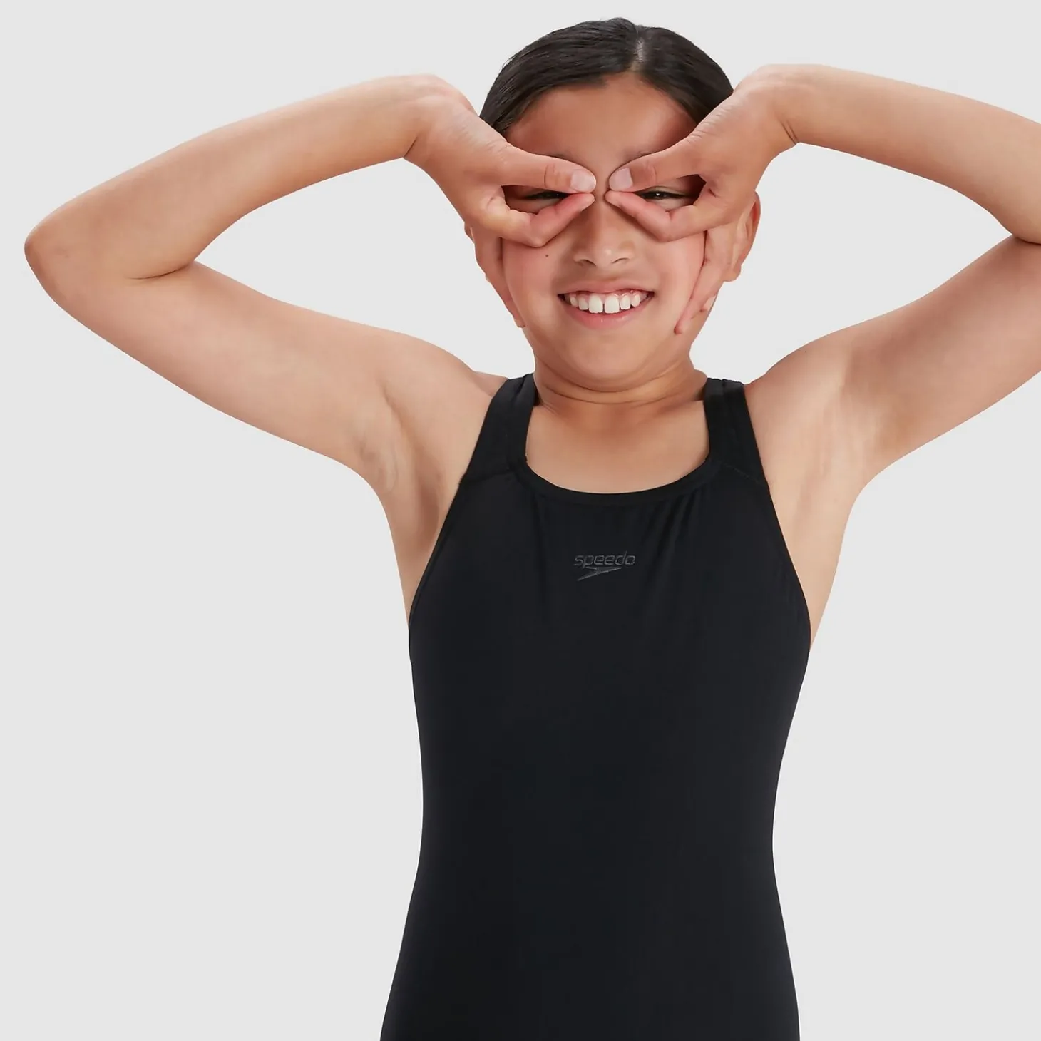 Maillot de bain Fille Eco Endurance+ Medalist noir