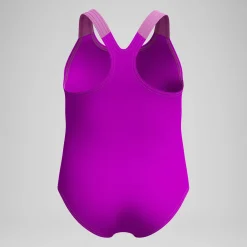 Maillot de bain Fille imprimé numérique rose