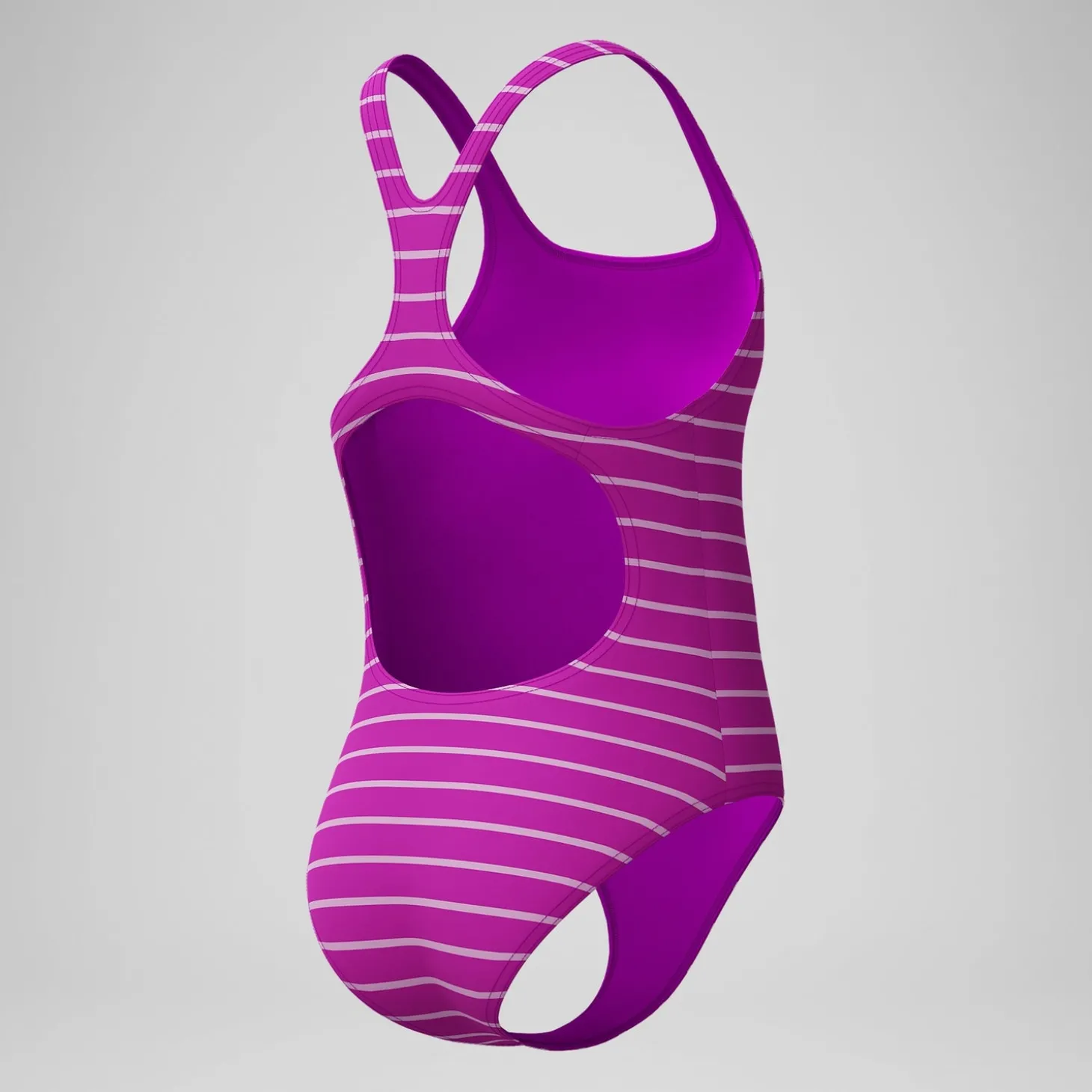 Maillot de bain Fille Medalist imprimé rose