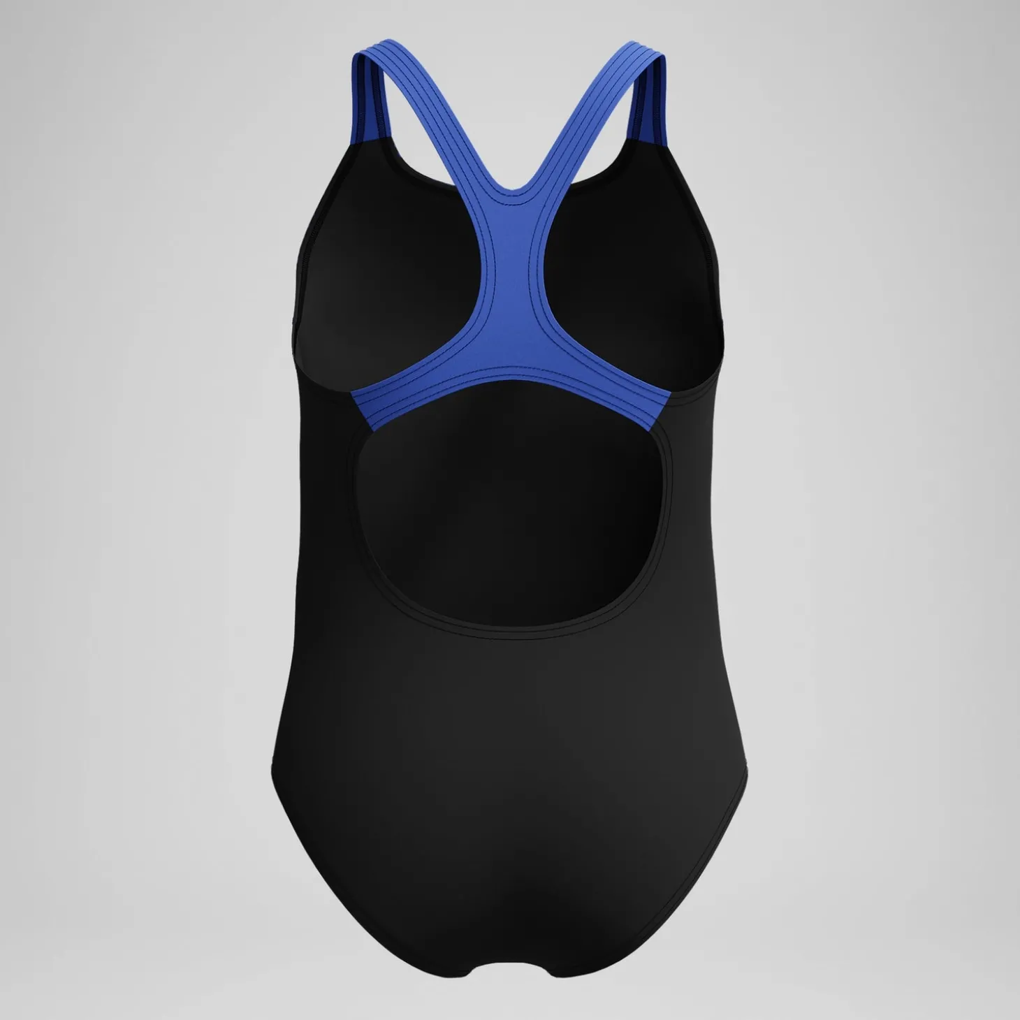 Maillot de bain Fille Medley Logo noir/bleu