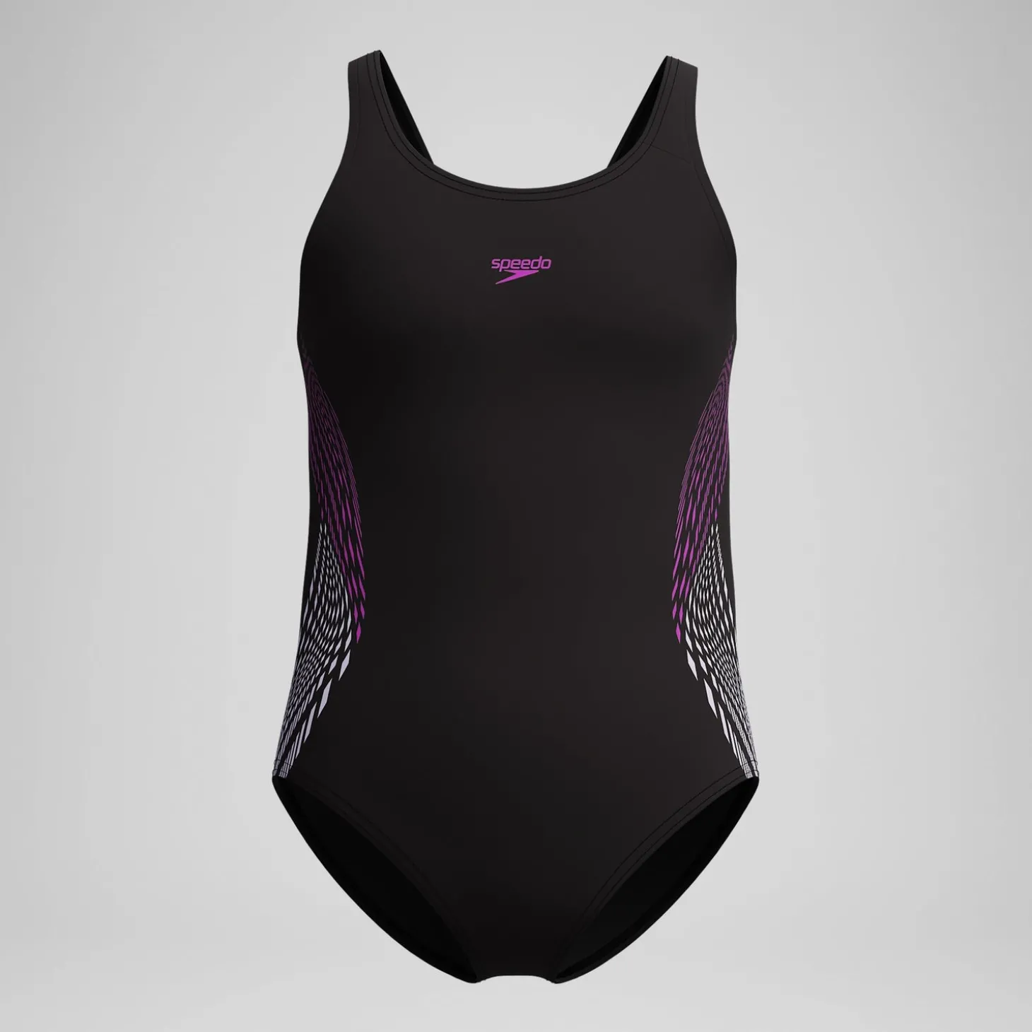 Maillot de bain Fille Placement Muscleback noir/rose