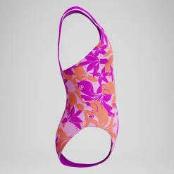 Maillot de bain Fille Twinstrap imprimé rose