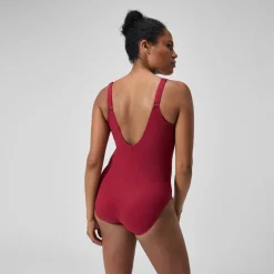 Maillot de bain gainant Femmes AquaNite pour Femmes Rouge basque
