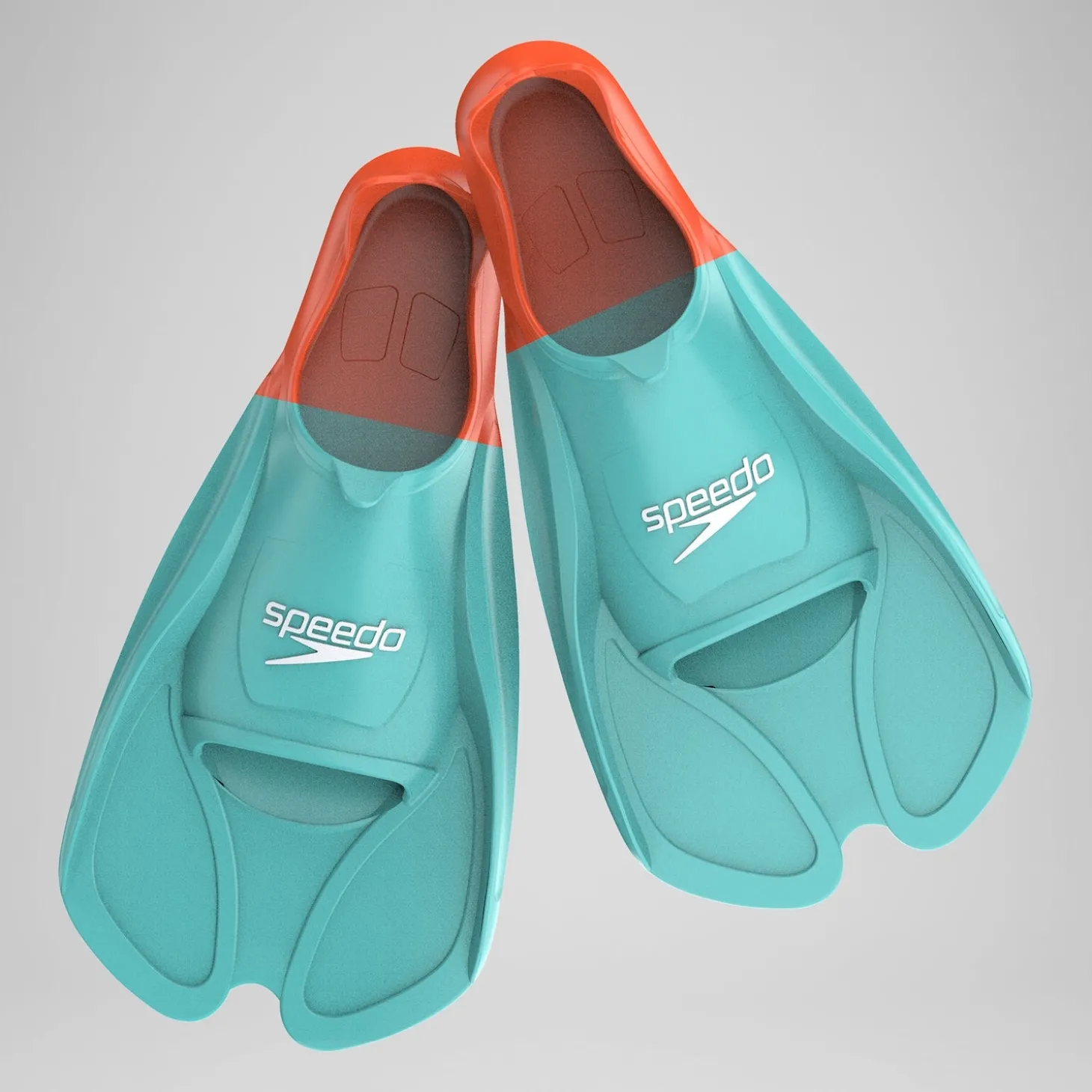 Palme Adulte Biofuse Training turquoise/rouge