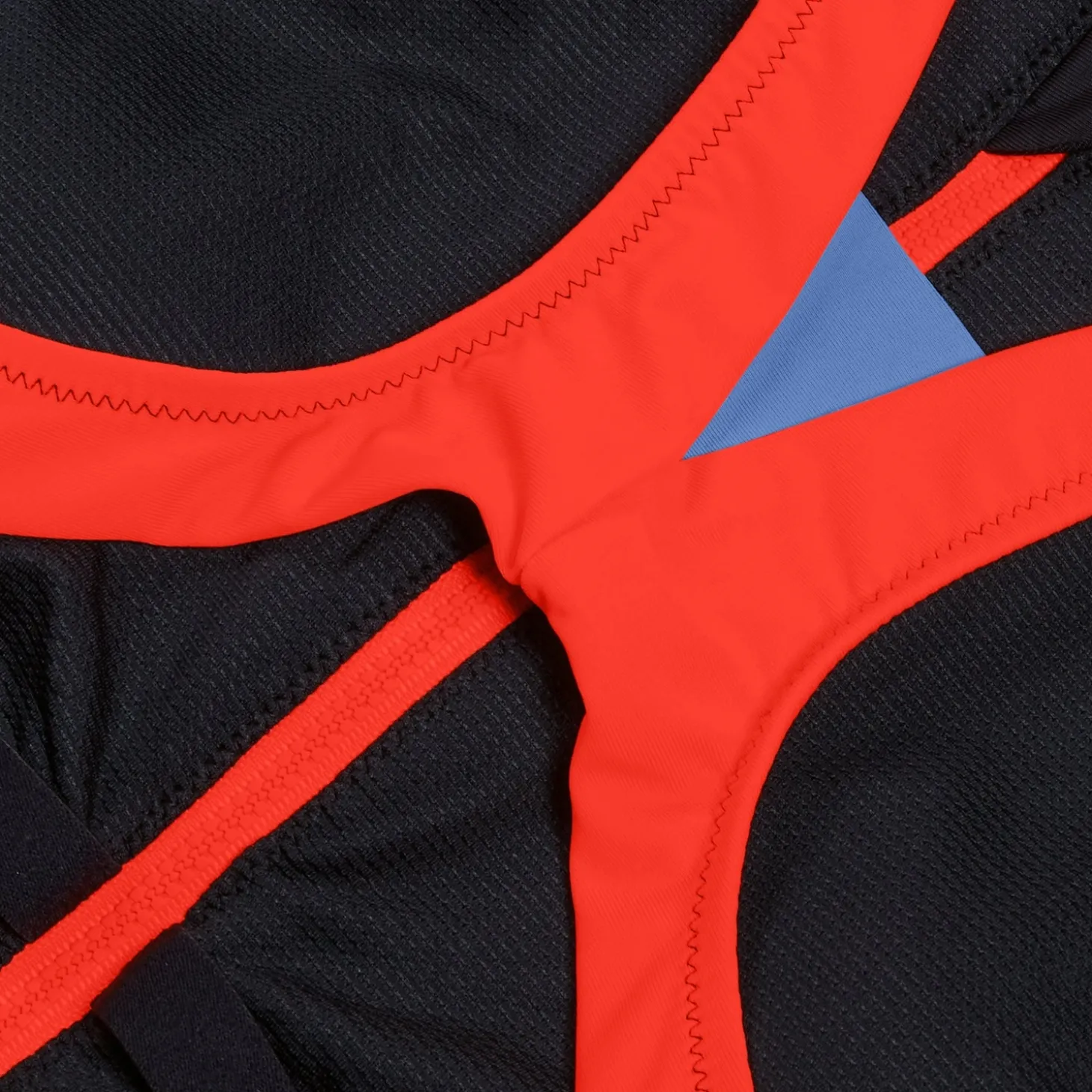 1 pièce color-block zippé pour Femmes Dragon Fire