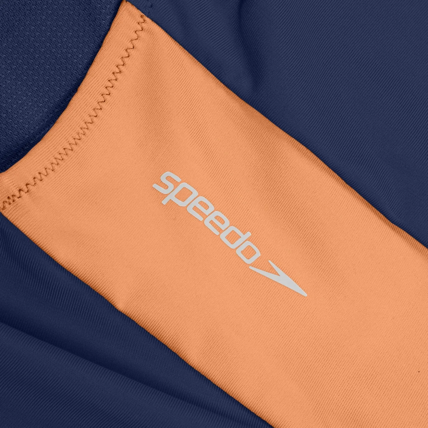 1 pièce color-block zippé pour Femmes Bleu céruléen