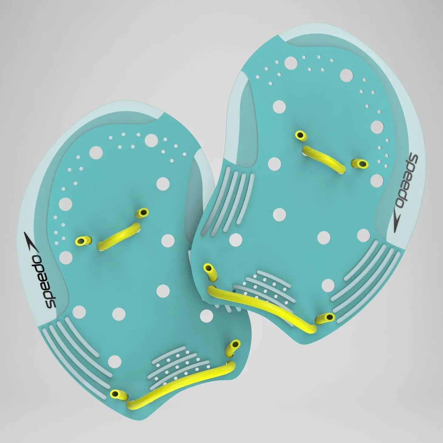 Plaquettes de main unisexe Tech turquoise