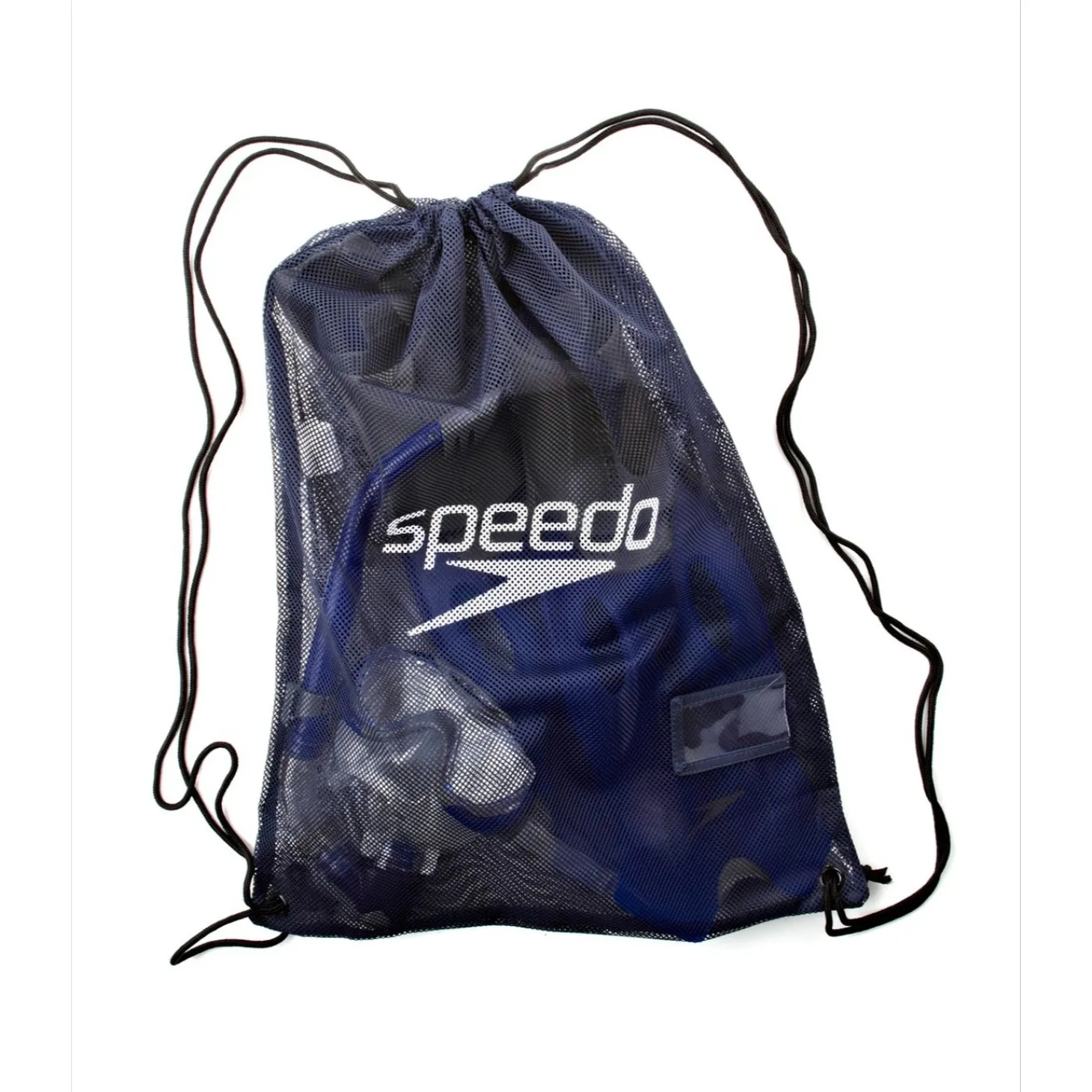 Sac en maille unisexe pour équipement bleu marine