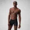 Short de bain Aquashort Hyperboom coupe en V pour Hommes Noir/Bleu picton/Rouge sirène