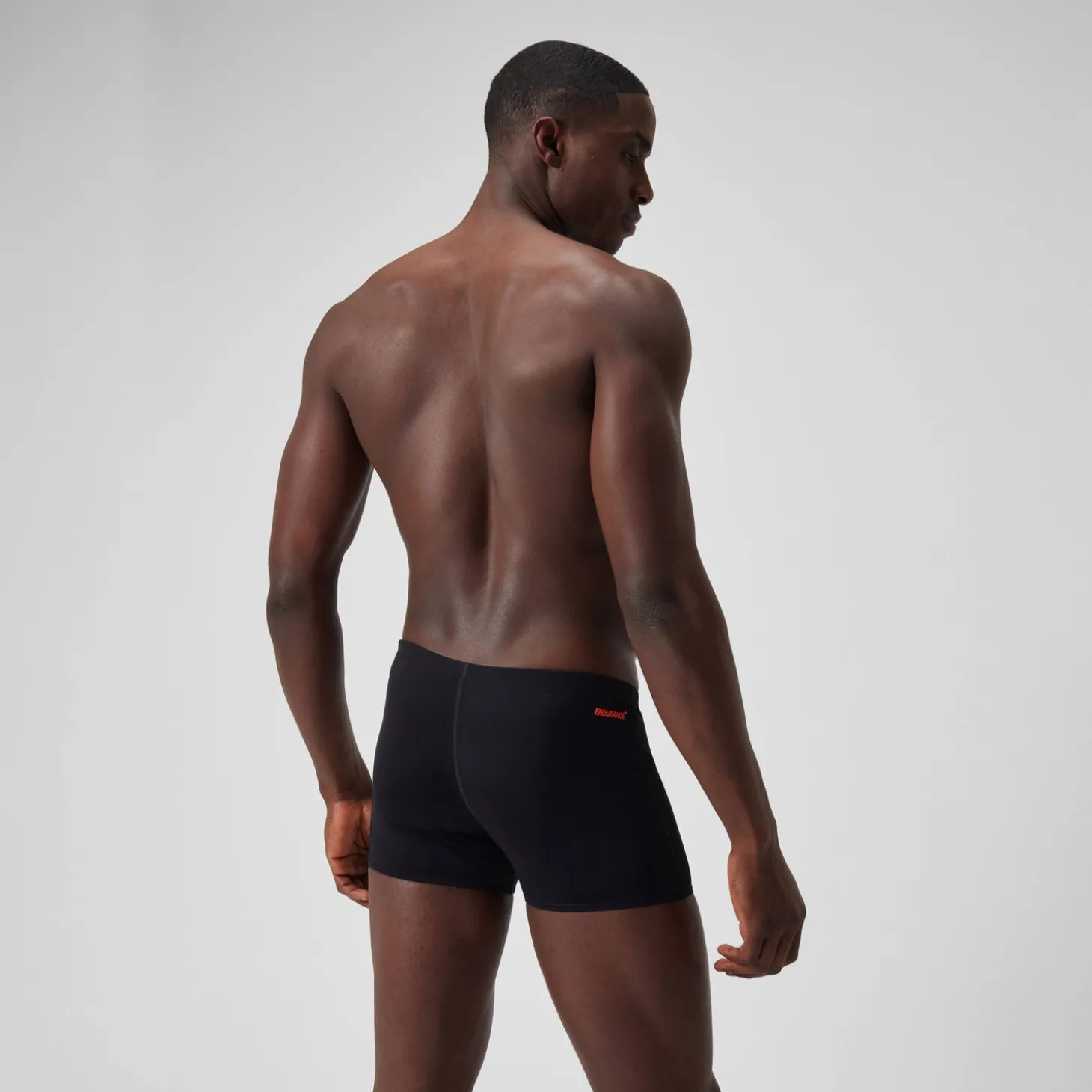 Short de bain Aquashort HyperBoom à empiècement pour Hommes Noir/Bleu picton/Rouge sirène
