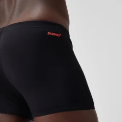 Short de bain Aquashort HyperBoom à empiècement pour Hommes Noir/Bleu picton/Rouge sirène