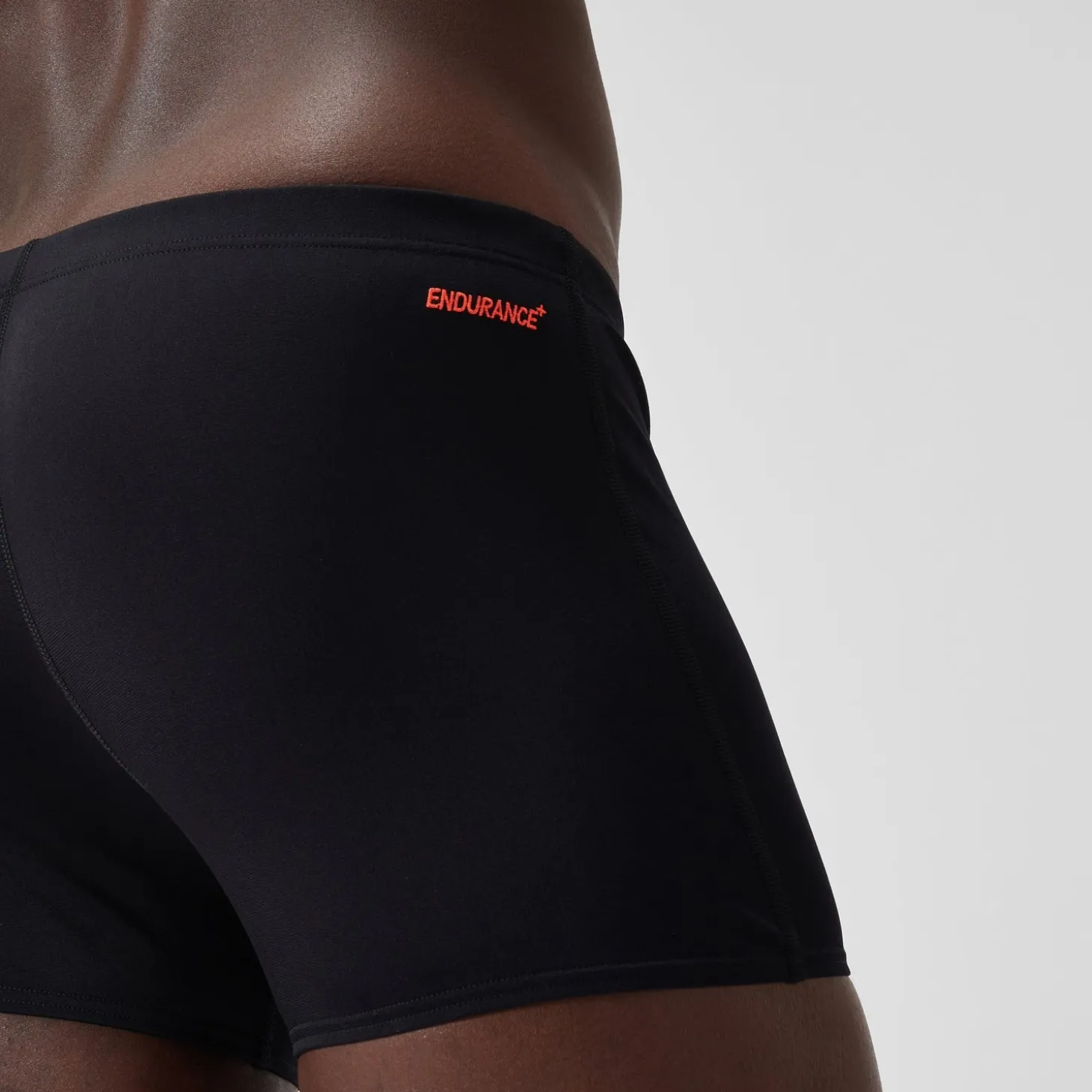 Short de bain Aquashort HyperBoom à empiècement pour Hommes Noir/Bleu picton/Rouge sirène