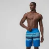 Short de bain Bondi imprimé 50 cm, hommes, bleu