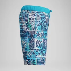 Short de bain Bondi imprimé 50 cm, hommes, bleu