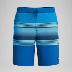 Short de bain Bondi imprimé 50 cm, hommes, bleu