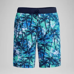 Short de bain Bondi imprimé 50 cm, hommes, bleu