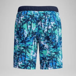 Short de bain Bondi imprimé 50 cm, hommes, bleu