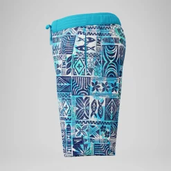 Short de bain Bondi imprimé 50 cm, hommes, bleu
