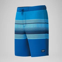 Short de bain Bondi imprimé 50 cm, hommes, bleu