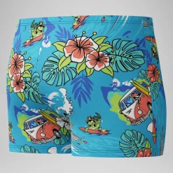 Short de bain Garçon 28 cm Learn to Swim bleu