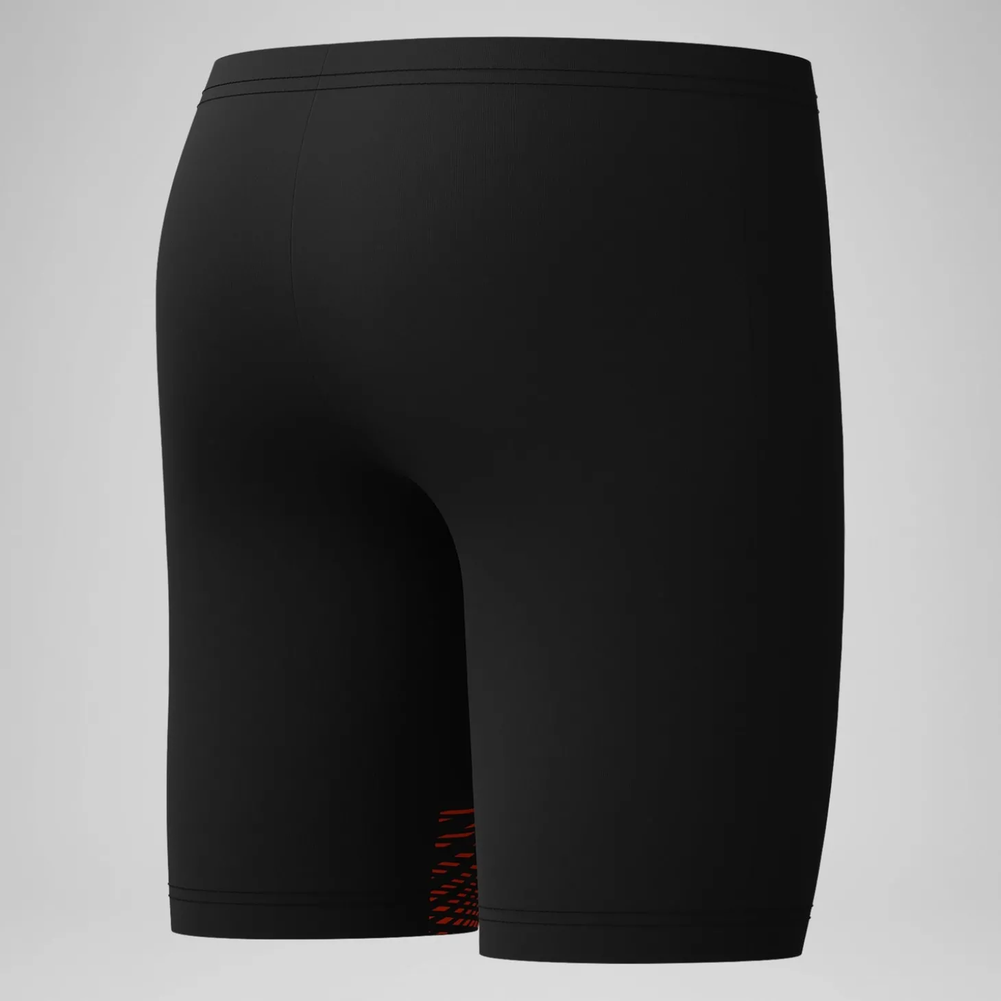 Short de bain Garçon 38 cm Medley Logo noir/jaune