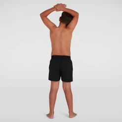 Short de bain Garçon Essential 33 cm noir
