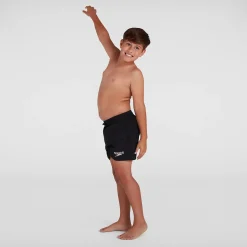 Short de bain Garçon Essential 33 cm noir