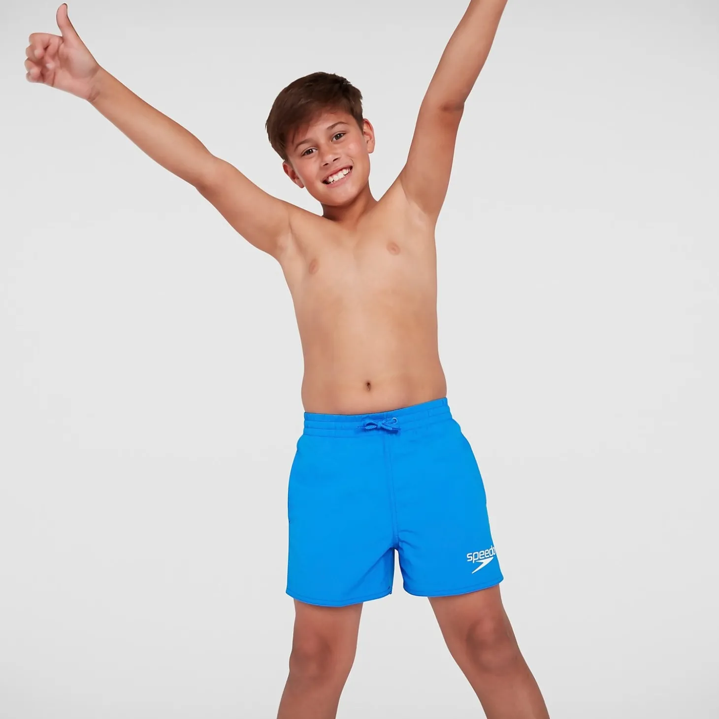 Short de bain Garçon Essential 33 cm bleu