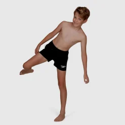 Short de bain Garçon Essential 33 cm noir