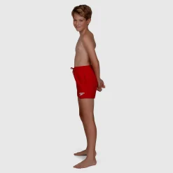Short de bain Garçon Essential 33 cm rouge