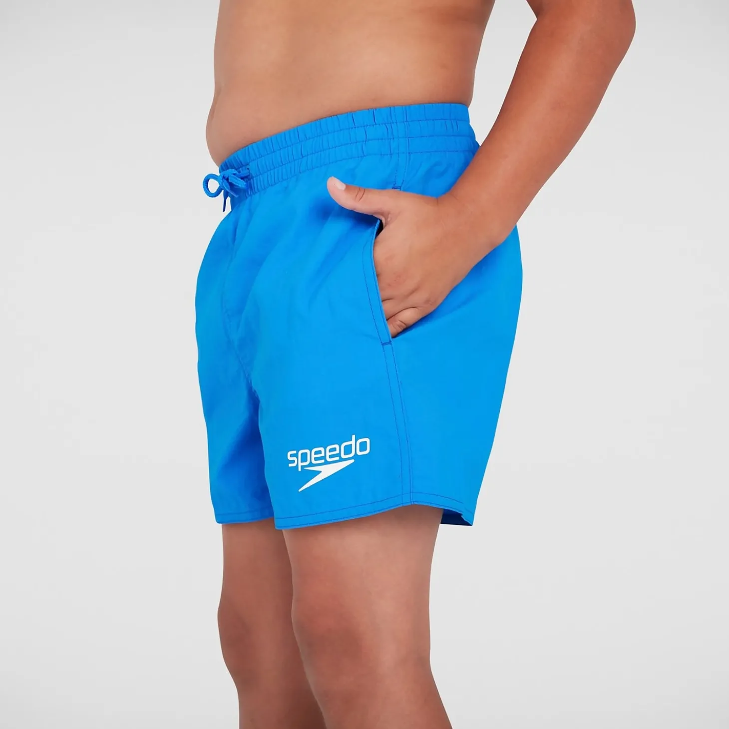 Short de bain Garçon Essential 33 cm bleu