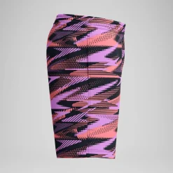 Short de bain homme à empiècement XPRESS LITE 16 pouces noir/rose