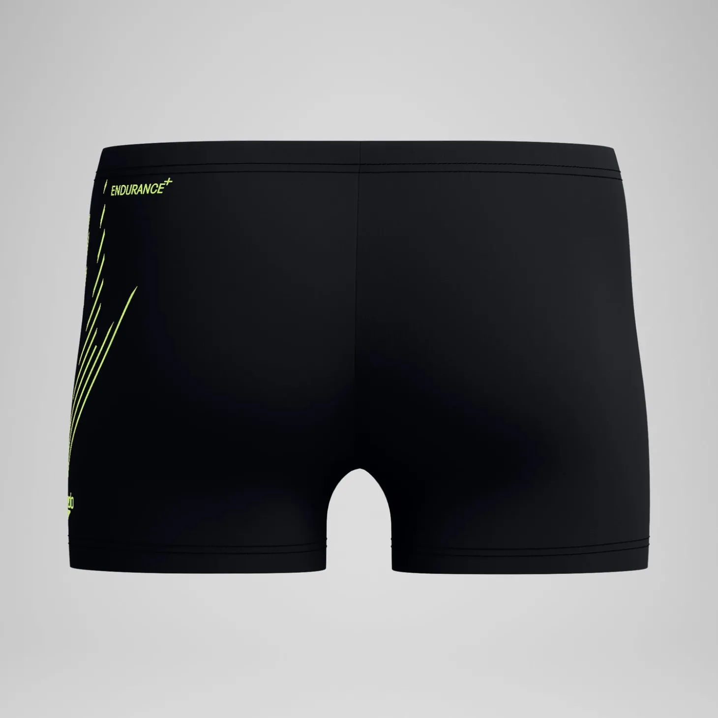 Short de bain homme à imprimé intégral XPRESS LITE 18 pouces noir/jaune