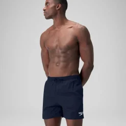 Short de bain Homme Essential 40 cm bleu marin