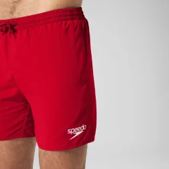Short de bain Homme Essential 40 cm rouge