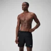 Short de bain Hommes à empiècement XPRESS LITE 16 pouces pour Hommes Noir/Gris USA/Bleu marine