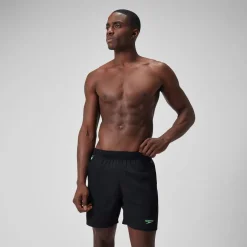 Short de bain Hommes à empiècement XPRESS LITE 16 pouces pour Hommes Noir/Gris USA/Bleu marine