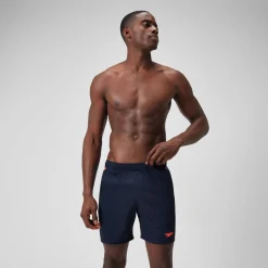 Short de bain Hommes à empiècement XPRESS LITE 16 pouces pour Hommes Bleu Marine/Bleu