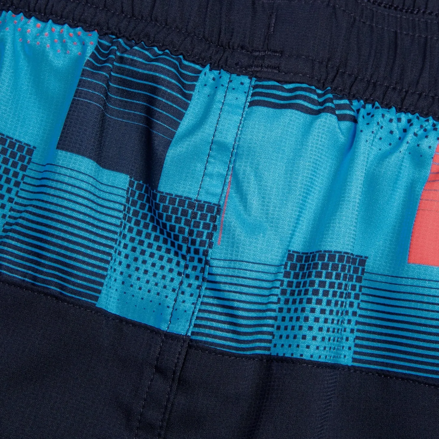 Short de bain Hommes à empiècement XPRESS LITE 16 pouces pour Hommes Bleu Marine/Bleu