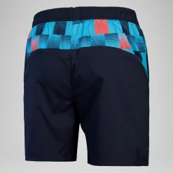 Short de bain Hommes à empiècement XPRESS LITE 16 pouces pour Hommes Bleu Marine/Bleu