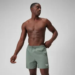 Short de bain Hommes Essential 16 pouces pour Hommes Vert campagne