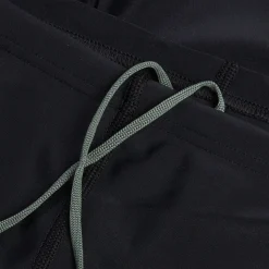 short de bain Hommes imprimé Duo Logo pour Hommes Noir/Vert campagne/Nectarine