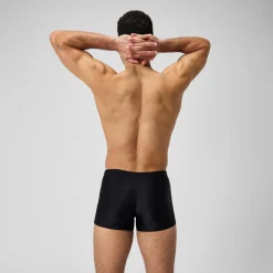 Short de bain Hommes Medley Logo pour Hommes Noir/Rouge sirène