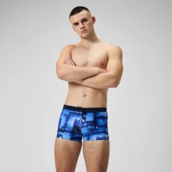 Short de bain Hommes Valmilton pour Hommes Bleu céruléen/Bleu zaffre/Bleu de Sèvres