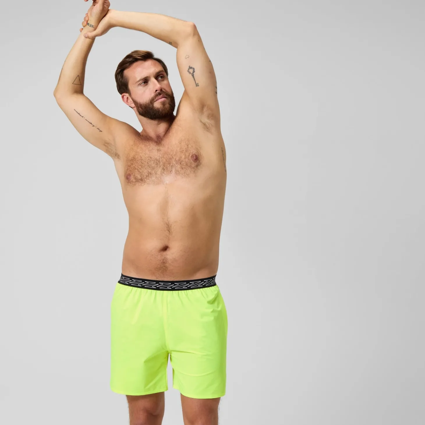 Short de bain Hyperboom Band 16" pour homme