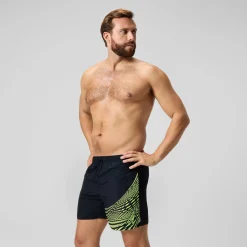 Short de bain Medley à logo 16 pouces pour homme