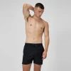 Short de bain Redondo Edge uni 40 cm, hommes, noir