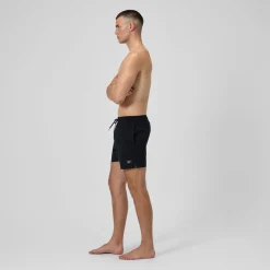 Short de bain Redondo Edge uni 40 cm, hommes, noir