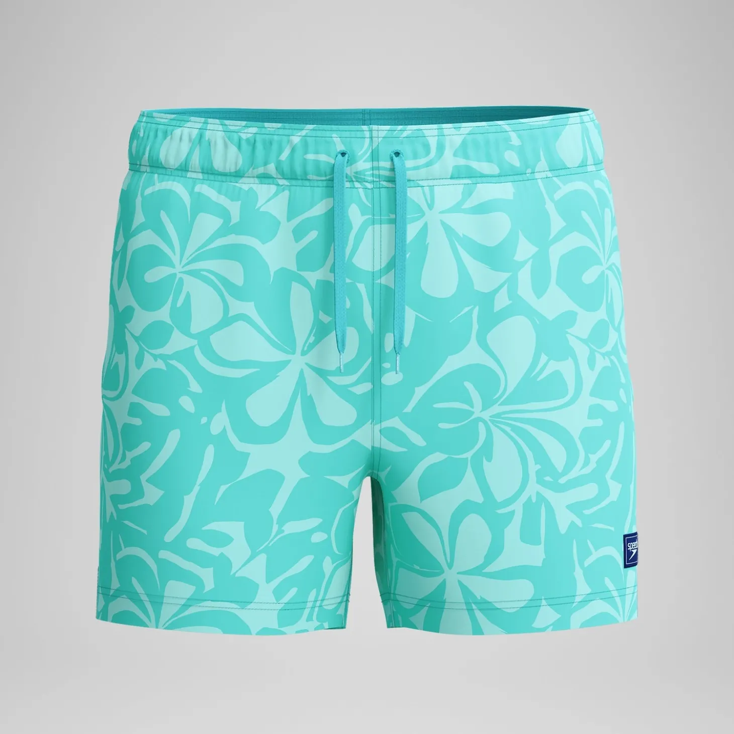 Short de bain Redondo Edge imprimé 35 cm, hommes, turquoise