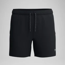 Short de bain Redondo Edge uni 40 cm, hommes, noir